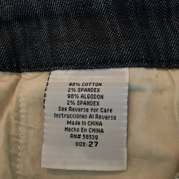 See Thru Soul Denim Cuff Shorts vintage wash - Picture 3 of 5